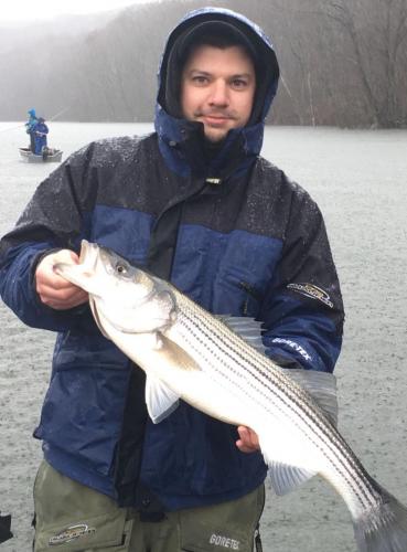 Cold Weather Fishing Braggin' Board Photo: Cold Weather Fishing