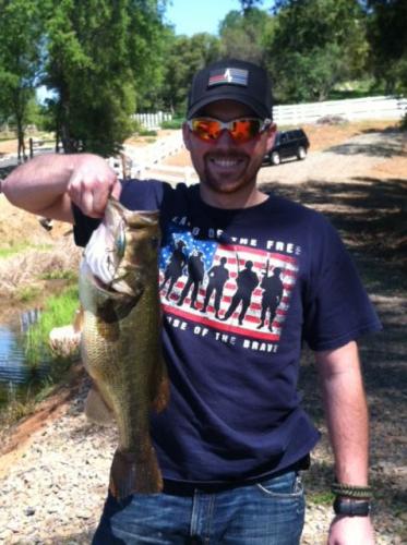 Stephen's Largemouth Bass Braggin' Board Photo: Stephen's Largemouth Bass