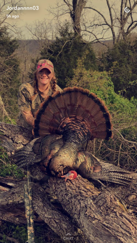 Braggin' Board Photo: Lady Gets a Turkey