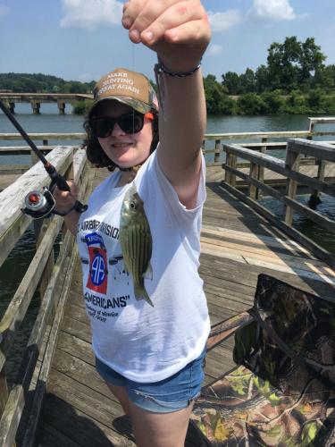 Braggin' Board Photo: Her first fish