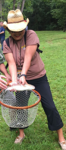 Braggin' Board Photo: Loretta's Gone Fishing for Trout