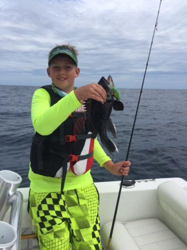 Black Sea Bass Braggin' Board Photo: Black Sea Bass