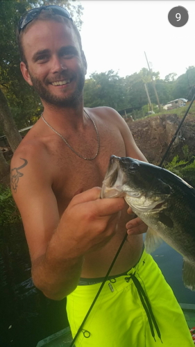 Spring Bass Fishing Braggin' Board Photo: Spring Bass Fishing