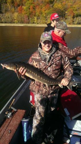 Mark's 45" Sturgeon Braggin' Board Photo: Mark's 45" Sturgeon