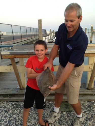 Braggin' Board Photo: Matt's first keeper Fluke