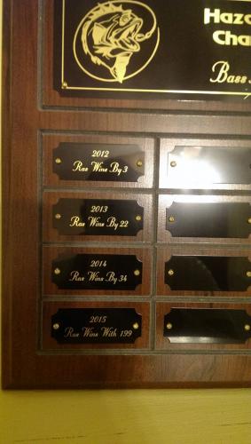 Braggin' Board Photo: 4 time champ