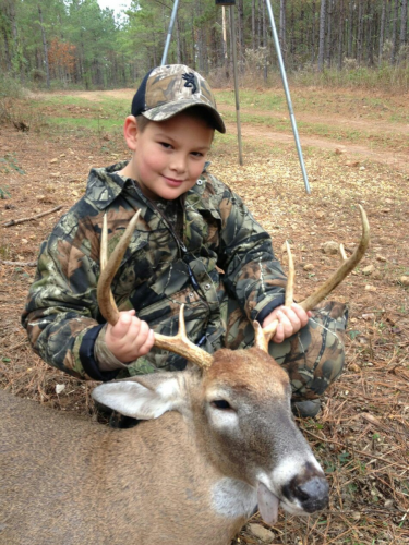 Braggin' Board Photo: Gage 7 pointer buck