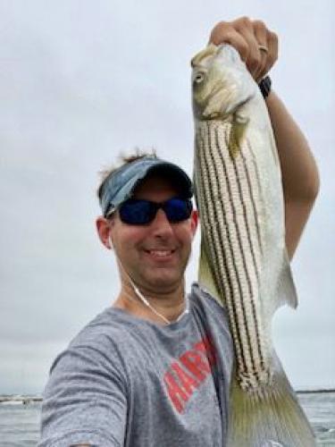 Braggin' Board Photo: Striper "Big Schoolie"