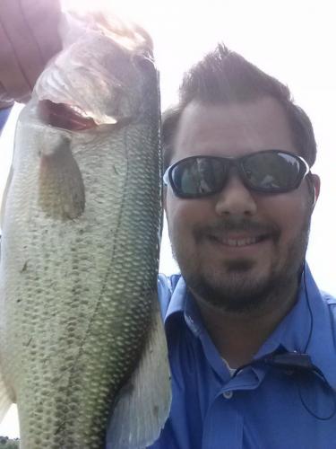 Largemouth bass fishing Braggin' Board Photo: Largemouth bass fishing