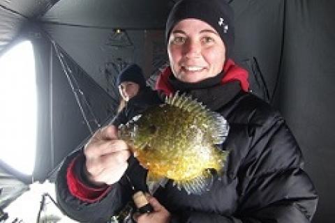 First Ice Bluegill by First Ice Bluegill