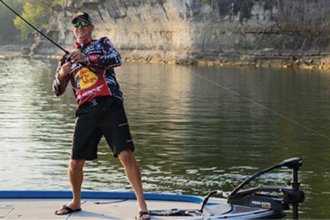 Kevin VanDam fishing