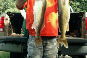 Braggin' Board Photo: Two big walleyes