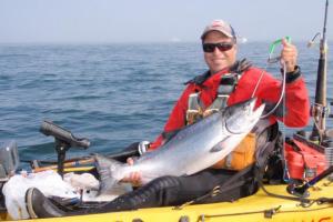 Braggin' Board Photo: Kayaking fishing in the ocean