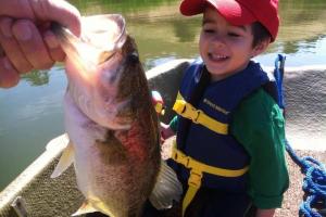 Braggin' Board Photo: A Boy's First Catch!