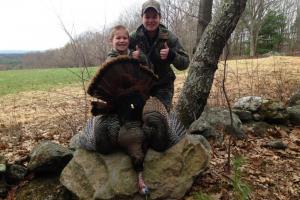 Braggin' Board Photo: My son and oldest daughter with his turkey