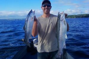 Braggin' Board Photo: Rainbow Trouts Caught in Fingerlakes