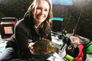 Ice Camping Bluegill