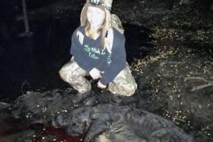 Braggin' Board Photo: Lindseys first hog kill