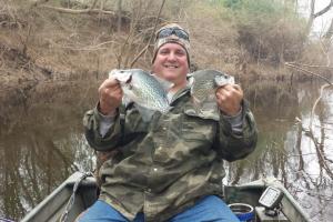 Braggin' Board Photo: Me with 2 nice crappie