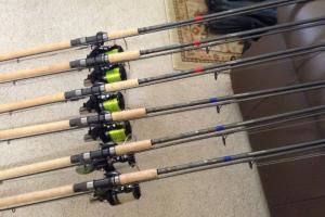 Braggin' Board Photo: St. Croix Avid ACS120HMF2 and ACS120MHMF2 Carp Rods