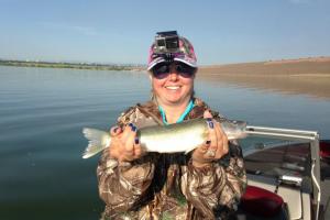 Braggin' Board Photo: Her First Walleye