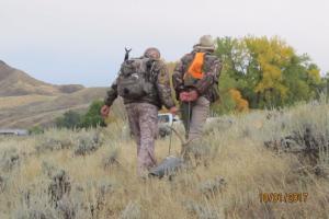 Braggin' Board Photo: Dragging out my Mule Deer