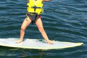 Braggin' Board Photo: Tanner on the water