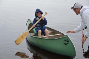 Braggin' Board Photo: First Time Out in a Canoe