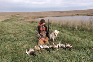 Braggin' Board Photo: Shooting Geese