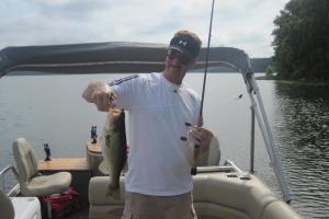 Braggin' Board Photo: Bass Fishing on Jordan Lake