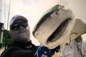 Braggin' Board Photo: shark fishing