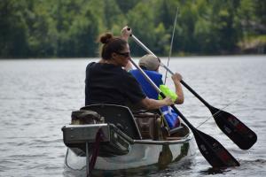 Braggin' Board Photo: Small Inland Lake Canoe Trip