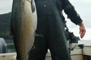 Braggin' Board Photo: Kodiak, Alaska  King Salmon