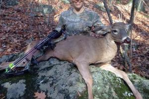 Braggin' Board Photo: First deer 109 lb buck