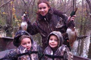Braggin' Board Photo: arkansas duck hunting family