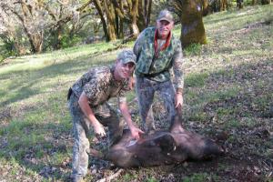 Braggin' Board Photo: Me   Bob with my boar