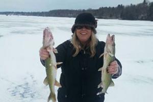 Braggin' Board Photo: Jenny"s Ice Fishing pics