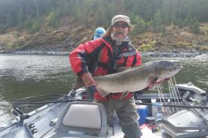 Braggin' Board Photo: 24 lb Wild Salmon