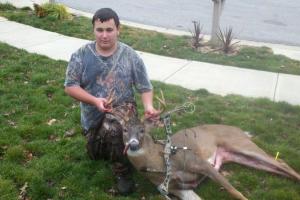Braggin' Board Photo: Son's First Deer With Bow