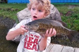 Braggin' Board Photo: Lucas Smallmouth Bass