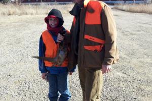 Braggin' Board Photo: Teaching how to hunt Pheasant