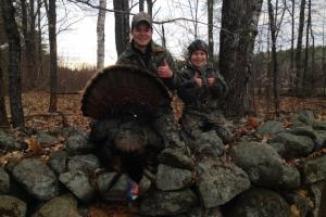 Braggin' Board Photo: Oldest daughter and Son with her 2015 Turkey