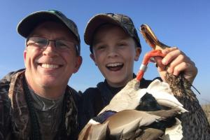 Braggin' Board Photo: First Mallard....and it's banded!