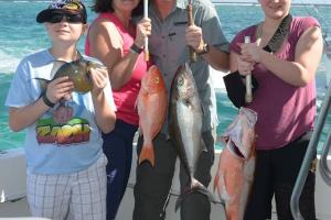 Braggin' Board Photo: Saltwater Fishing Family