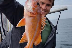 Braggin' Board Photo: Canary Rockfish