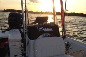 Braggin' Board Photo: Sunset over a Mako