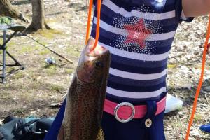 Braggin' Board Photo: She's Fishing!