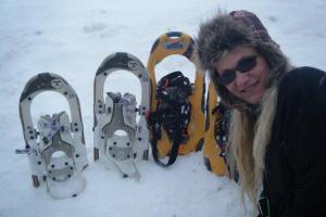 Braggin' Board Photo: Snow Shoeing Hatcher Pass