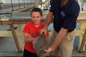 Braggin' Board Photo: Matt's first keeper Fluke