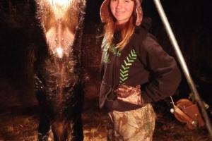 Braggin' Board Photo: Hog kill ! Lindsey's first